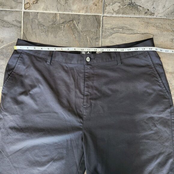Adidas Golf Shorts Men 42 Black Performance Clima Cool Athleisure Athletic Sport - Picture 7 of 14